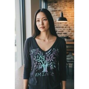 AMERICAN EAGLE OUTFITTERS Y2K TOP L LARGE